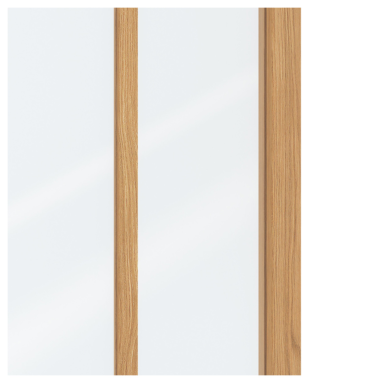 Binnendeur Skantrae SSL 14819 Blank Glas Natural Oak